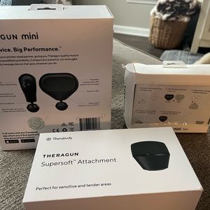 Theragun Mini with attachments